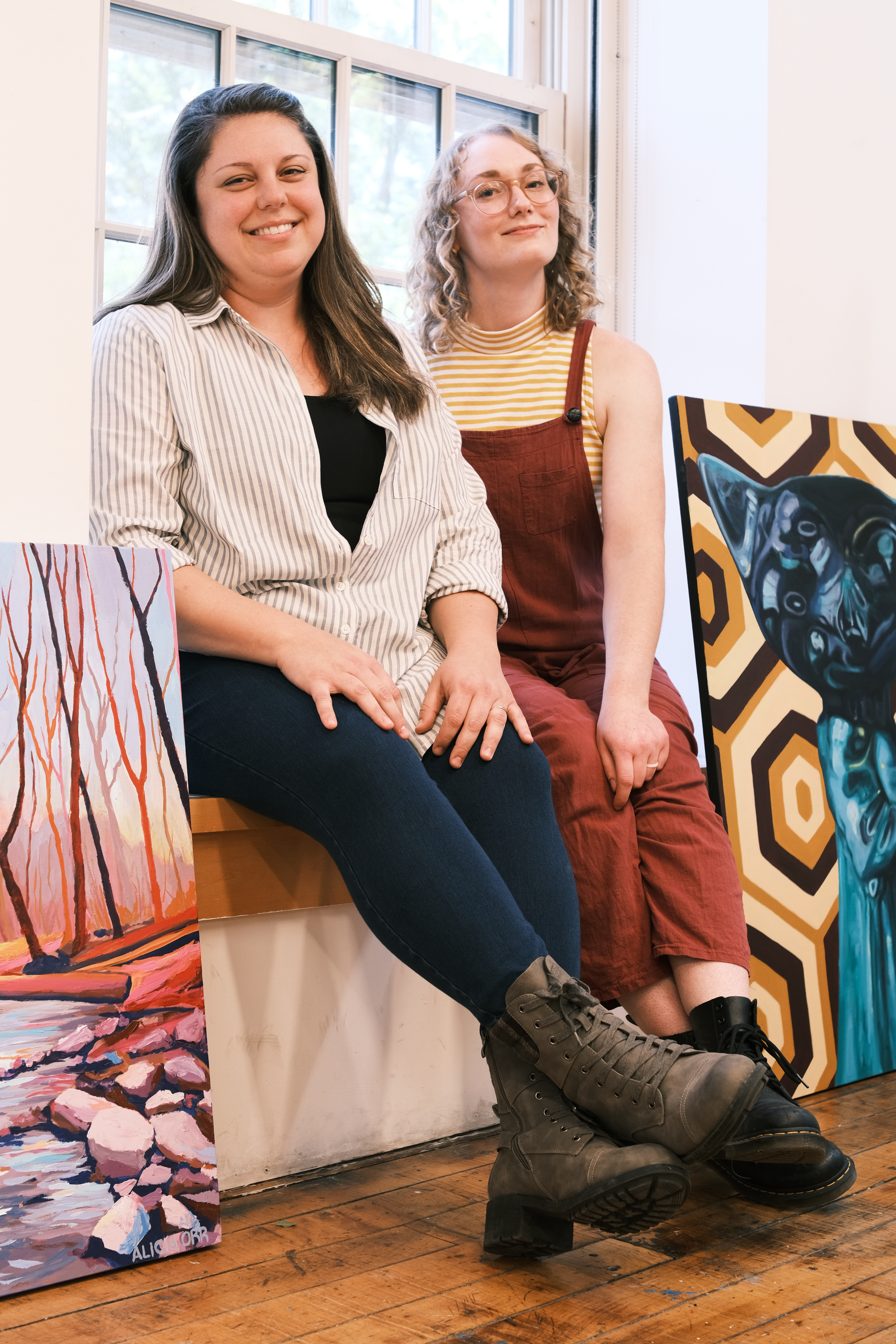 Portrait of Janine and Alicia